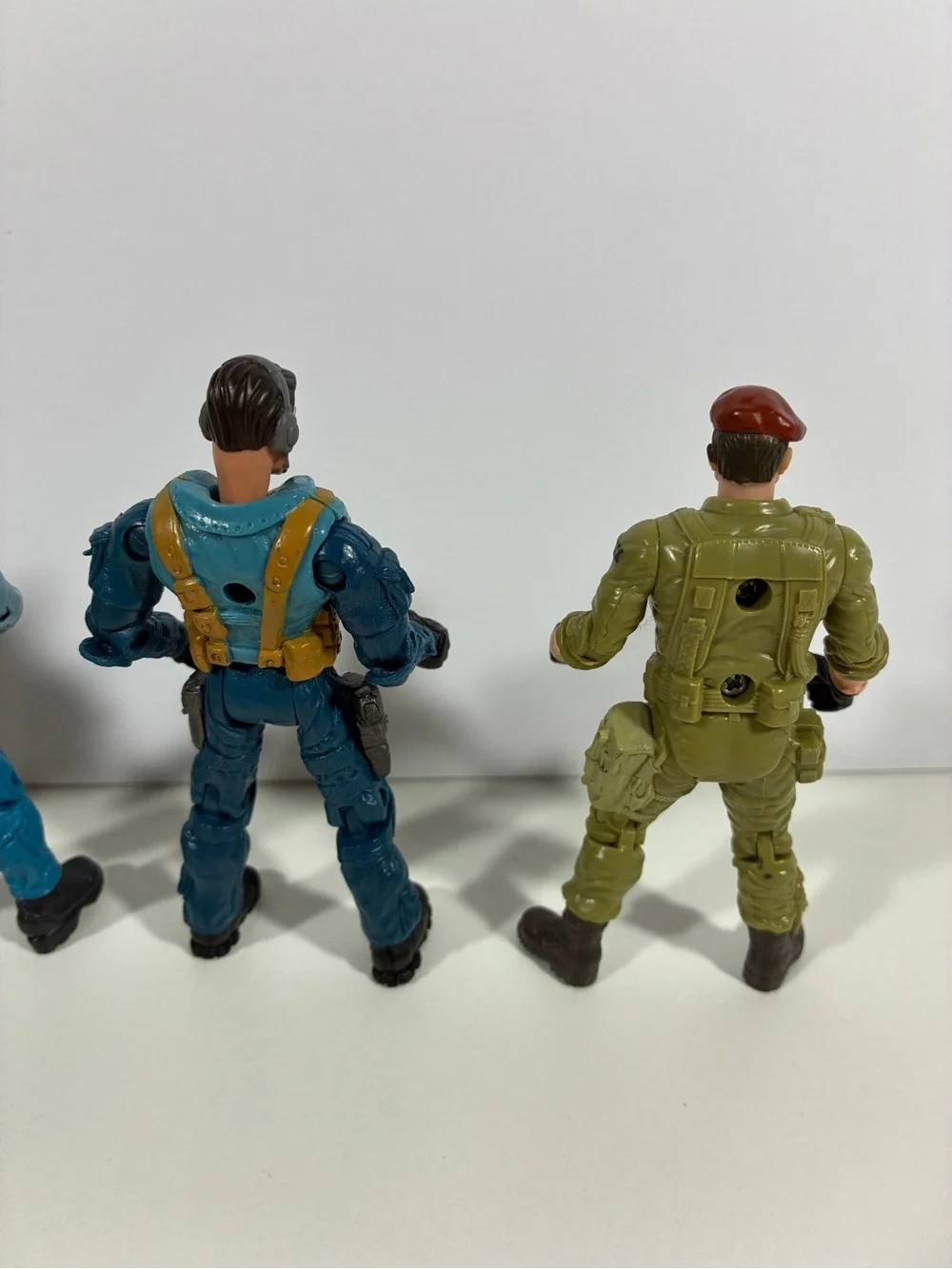 Vintage 2005 Lanard CORPS Military Soldier Action Figures Lot of 4 Scuba Soldier